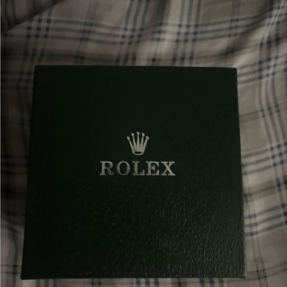 Rolex Black Face Watch